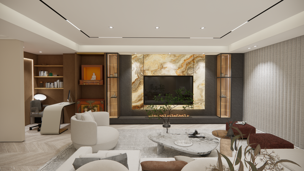 Refined Living Room Furniture