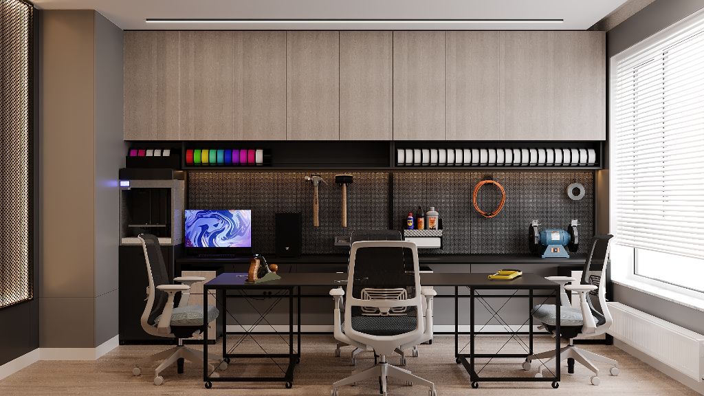 Custom Study Room Furniture — 2