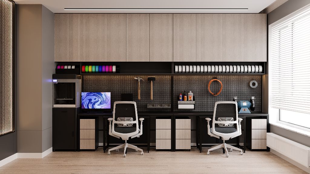 Custom Study Room Furniture — 3