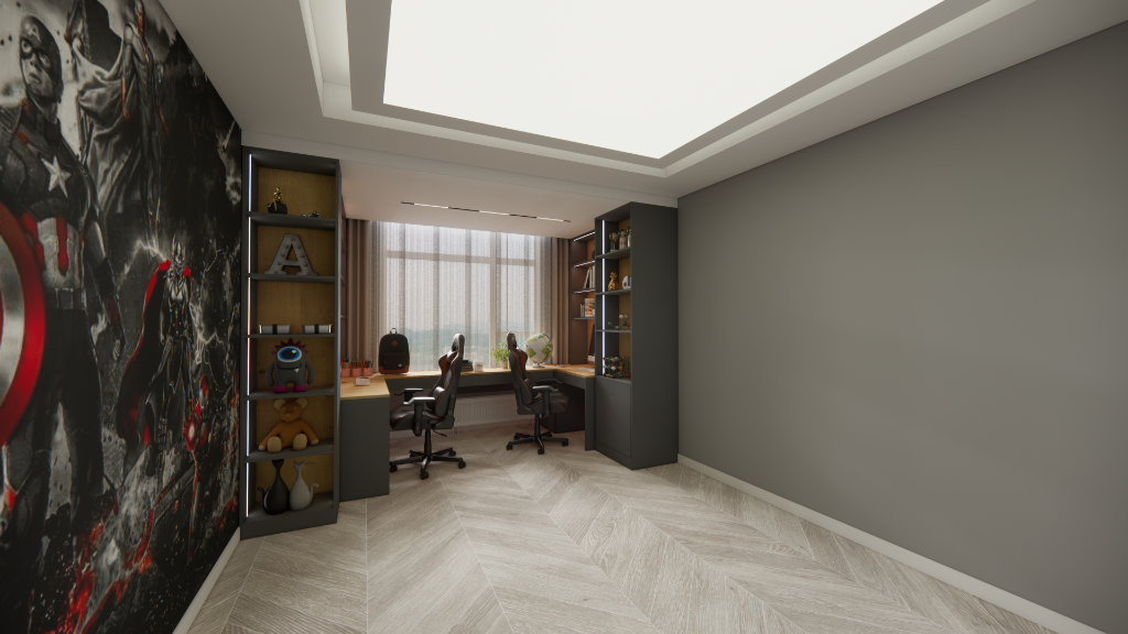 Custom Study Room Furniture — 6