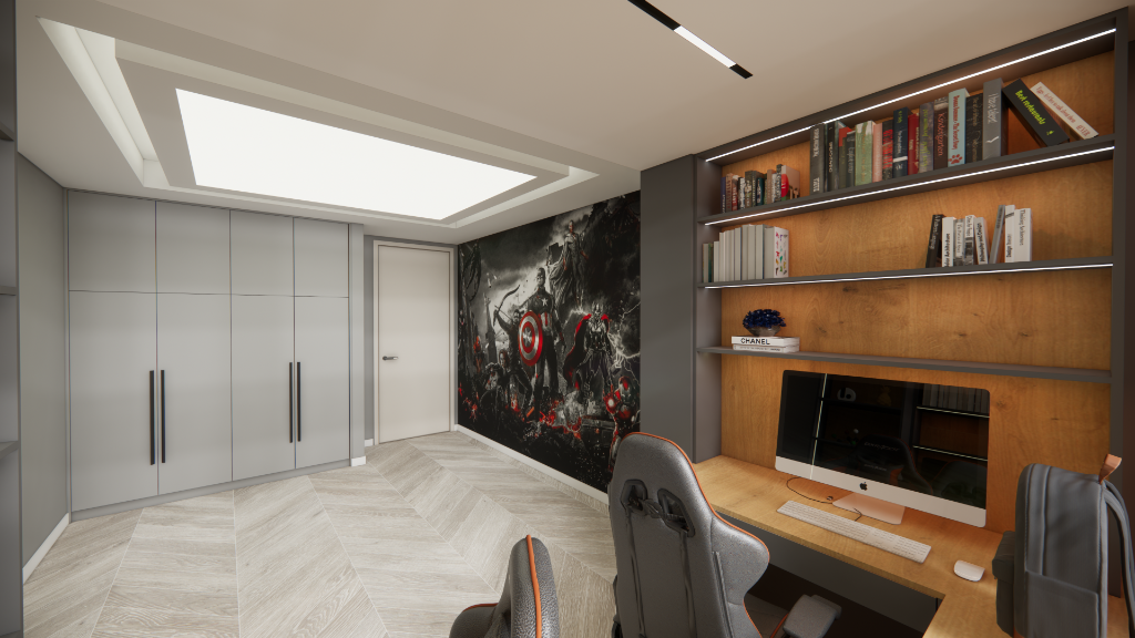 Custom Study Room Furniture — 7