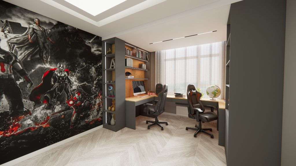 Custom Study Room Furniture — 8